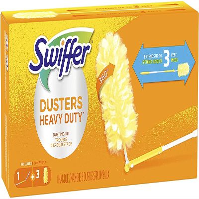 Swiffer 360 Dusters Extender Kit, Extends up to three feet