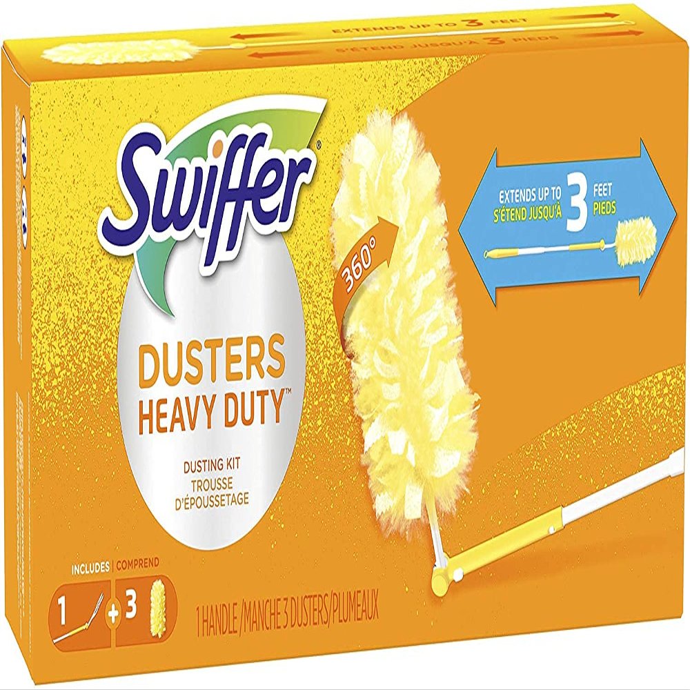 Swiffer 360 Dusters Extender Kit, Extends up to three feet