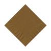 200 Gold (4 Pks of 50) 2 Ply 10 X 10" Plain Solid Color Beverage Cocktail Napkins view 1