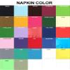 200 Chocolate (4 Pks of 50) 2 Ply 10 X 10" Plain Solid Color Beverage Cocktail Napkins view 2