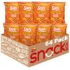 SunChips 100% Whole Grain Chips, Harvest Cheddar, 1.5 oz Bag, Pack of 64, No Artificial Flavors, No Colors from Artificial Sources view 1