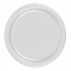 72 White Desert/Cake Paper Plates 7in view 1
