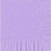 200 Lavender Luncheon/Dinner Napkins Plain Solid Color view 1