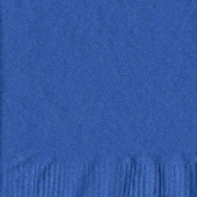 200 Royal Blue Dinner/Hand Towel Napkins Plain Solid Colors