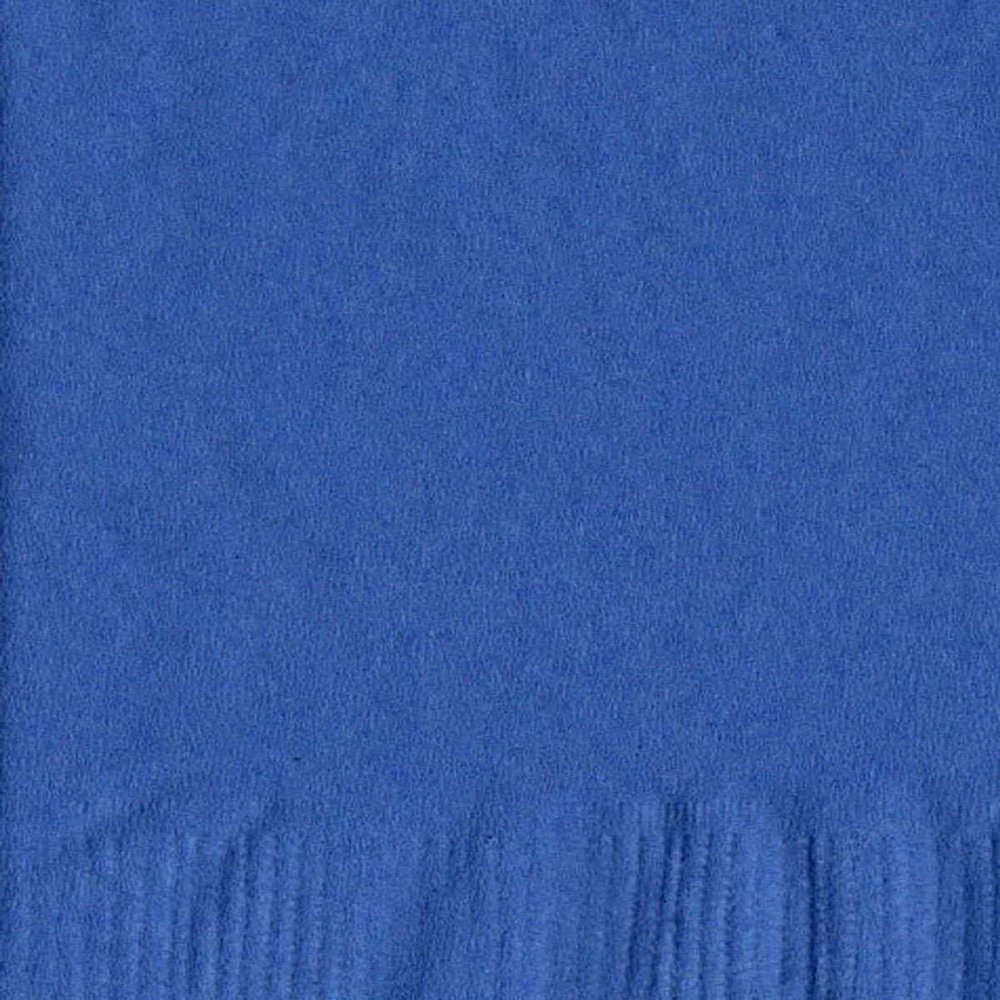 200 Royal Blue Dinner/Hand Towel Napkins Plain Solid Colors