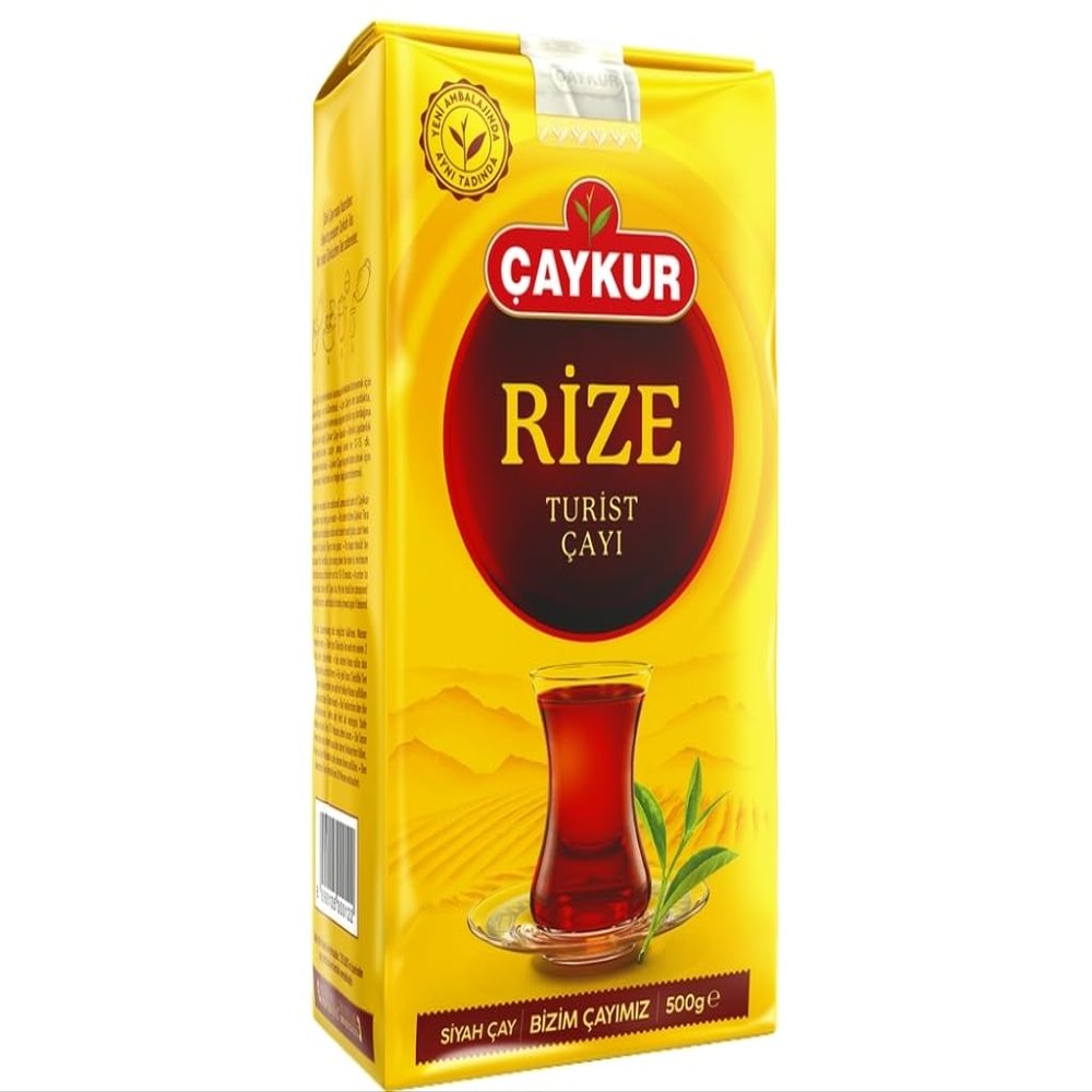 AYKUR Rize Turist Black Tea, Authentic Turkish Loose Leaf Tea, Rich Aroma & Smooth Taste, Daily Rituals & Breakfast tea 500g / 17.6 Oz