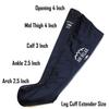 Air Relax] Sequential Air Compression Leg Massager Extension Cuffs [Leg Cuff Extender] view 4