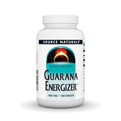 Source Naturals Guarana Energizer Caffiene and Energy* - 900 mg,100 Tablets