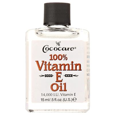 COCOCARE 100% Vitamin E Oil, 14000 I.U., 0.5 Fl Oz - Skin Moisturizer & Antioxidant Protection