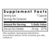 Allergy Research Group Zinc Citrate - Delivers 25 mg Zinc Citrate - Supports Immune Response, Cognitive Health & Cellular Function - 60 Servings - 60 Capsules view 2