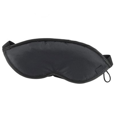 Lewis N. Clark Men's Travel Comfort Eye Mask with Adjustable Straps, Black, Single (505-Black)