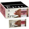 EPIC Uncured Bacon and Pork Bars, Paleo Friendly, Protein Snacks, 12 Ct, 18 oz view 1