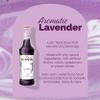 Monin - Lavender Syrup | Aromatic & Floral, Premium Syrup for Cocktails, Lattes & More | Clean Label with No Artificial Flavors, No Artificial Preservatives (BPA Free Bottle, 25.4 fl oz) view 3