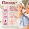 biophix Megazyme Forte 200 Tablets - Free Vitamin D-3 5000 IU 30 Softgels - Natural Plant Proteolytic Enzymes Nattozimes Serrazimes Supports Digestive System Immune Health view 2