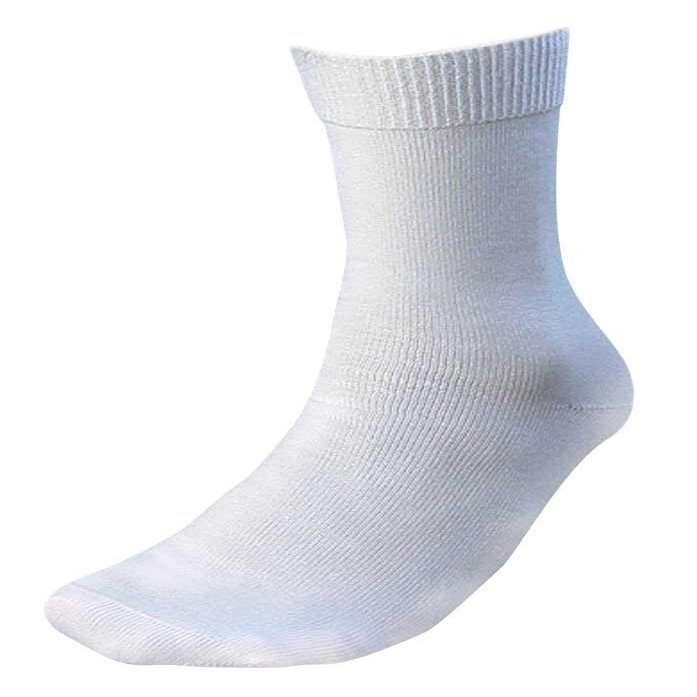 Silipos 1703 Arthritic/Diabetic Gel Socks - White, 11-13, Compression Socks with Cotton Stretch, Improves Blood Circulation. Socks and Insoles,Large