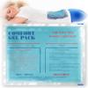 Flexible Reusable Gel Packs for Neck, Wrist, Arm, Back and Shoulder Pain Relief - Versatile Hot or Cold Gel Packs for Injuries, Sore Muscles or Toothache Pain Relief, Blue, 9" x 12", 1 Pack view 1
