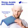 Flexible Reusable Gel Packs for Neck, Wrist, Arm, Back and Shoulder Pain Relief - Versatile Hot or Cold Gel Packs for Injuries, Sore Muscles or Toothache Pain Relief, Blue, 9" x 12", 1 Pack view 4