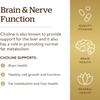 Solgar Choline 350 mg, 100 Vegetable Capsules - Supports Healthy Brain & Cellular Function - Vegan, Gluten Free, Dairy Free, Kosher - 100 Servings view 4