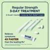 Monistat 3 Day Yeast Infection Treatment for Women, 3 Miconazole Ovule Inserts and External Monistat Anti-Itch Cream Bundle view 4