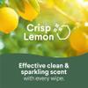Clorox Disinfecting Cleaning Wipes, Bleach Free, Crisp Lemon, 75 Count (Pack May Vary) view 3