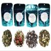 4 Green Tea and Oolong Tea Samplers, Caffeinated, Wuyi Oolong Tea, Raspberry Blackberry Tea, Peach Oolong, Orange Oolong, Loose Leaf Tea view 1
