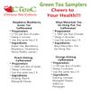 4 Green Tea and Oolong Tea Samplers, Caffeinated, Wuyi Oolong Tea, Raspberry Blackberry Tea, Peach Oolong, Orange Oolong, Loose Leaf Tea view 4