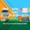 NaturesPlus Animal Parade Immune Booster - Tropical Berry Flavor - 90 Animal-Shaped Chewable Tablets - Provides Immune System Support - Gluten Free, Vegan - 45 Servings view 2