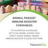 NaturesPlus Animal Parade Immune Booster - Tropical Berry Flavor - 90 Animal-Shaped Chewable Tablets - Provides Immune System Support - Gluten Free, Vegan - 45 Servings view 3