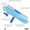 Unger Professional 2-in-1 Squeegee and Scrubber, 14 Window Cleaning Tool with Streak-Free Results, Commercial and Residential Use, Microfiber Sleeve to Clean without Scratching view 2