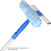 Unger Professional 2-in-1 Squeegee and Scrubber, 14 Window Cleaning Tool with Streak-Free Results, Commercial and Residential Use, Microfiber Sleeve to Clean without Scratching view 4