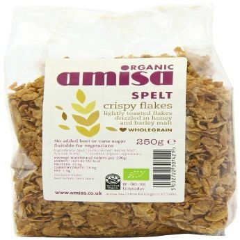 Amisa Organic Crispy Spelt Flakes 250 g by Amisa