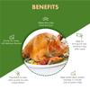 Regency Wraps Brining Bag, Heavy Duty with Double Seal For Juicy Turkey, Bottom Gusset For Easy Storage, BPA Free, Clear, 23.5" X 19.5" Pack of 1 view 2