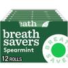 BREATH SAVERS Spearmint Sugar Free Breath Mints Rolls, 0.75 oz (24 Count) view 1
