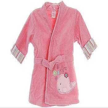 Boy and Girl Wrap-Me-Up-Robe by Carter's - pink, 0-9mos.