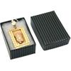 100 Black Stripe Cotton Filled Jewelry Gift Box 1 7/8" view 2