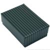 100 Black Stripe Cotton Filled Jewelry Gift Box 1 7/8" view 3