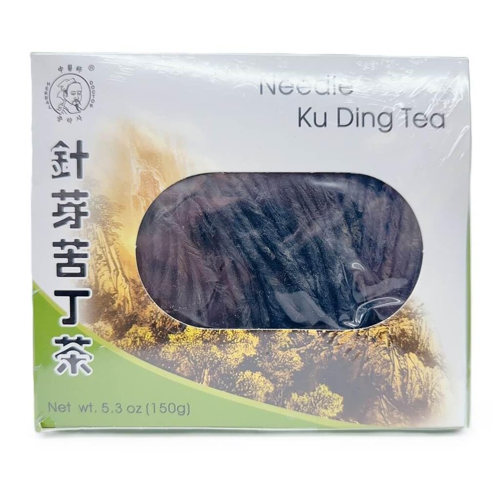 Lucky Eight All Natural Chinese Needle Ku Ding, Bitter Green Tea, Loose Tea Leaves Stick, Only 3 Sticks Needed for a Cup of Tea, 5.3 Oz