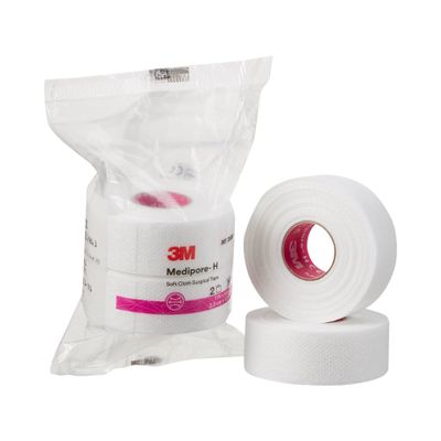 3M Medipore H Perforated Medical Tape 1" x 10 Yd 2861, 1 Pack, 2 /Pack
