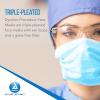 Dynarex Procedure Face Mask - with Ear Loop Blue 12/50/Cs view 3