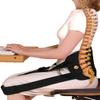 Nada-Chair Back-Up with CushShins Back Support and Posture Corrector Turns to Convertible Pouch Bag (Black) view 1