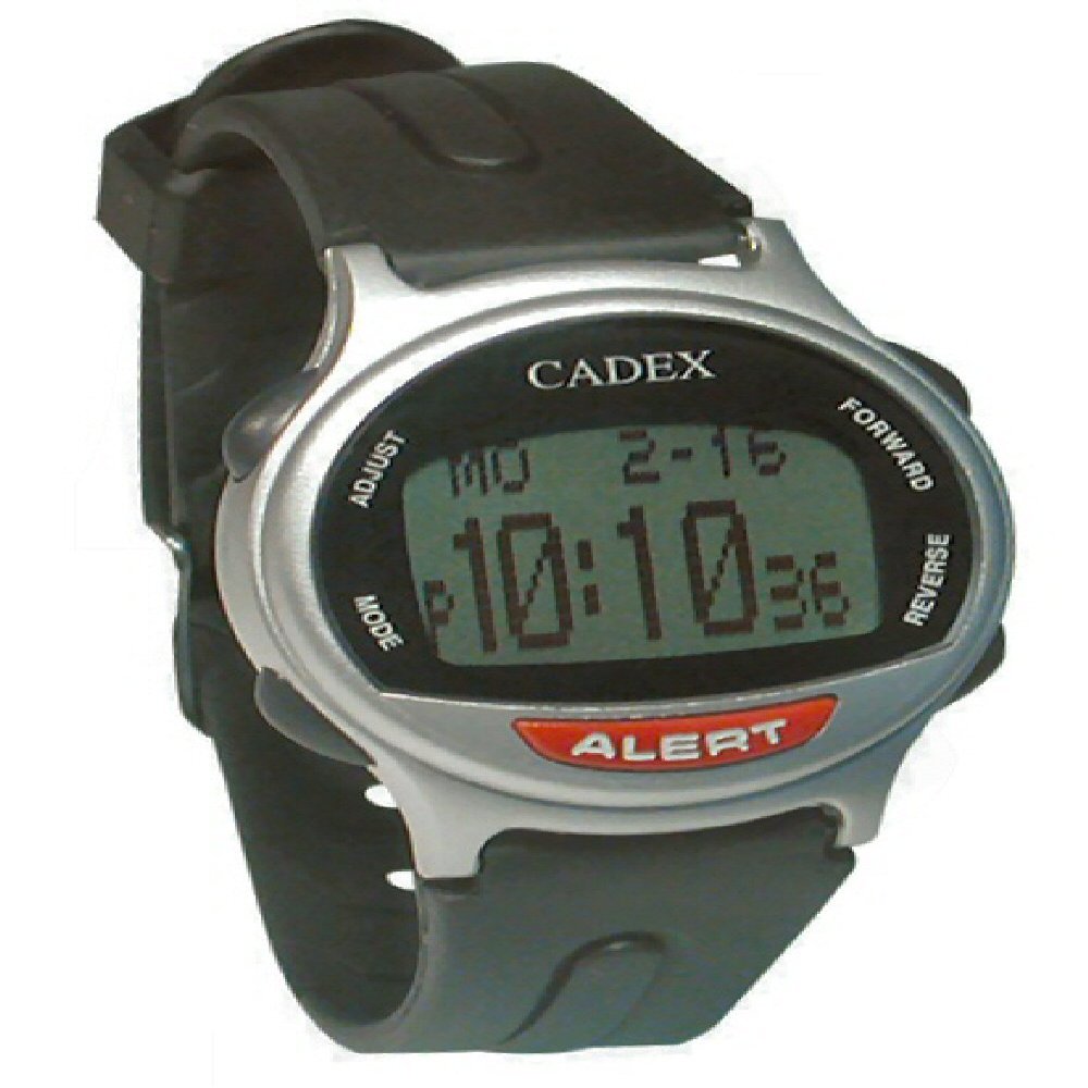 e-pill CADEX 12 Alarm Watch - Long Alarm Duration - Medication Reminder and Medical ALERT ID Watch