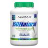 ALLMAX ISONATURAL Whey Protein Isolate, Unflavored - 5 lb - 27 Grams of Protein Per Scoop - Zero Fat & Sugar - 99% Lactose Free - with Prebiotics - No Artificial Flavors - Approx. 78 Servings view 1