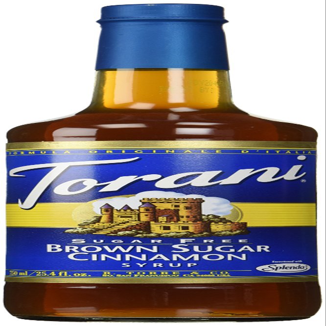 Torani Brown Sugar Cinnamon Syrup Sugar Free 25.4 Fl Oz (Pack of 1)