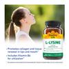 Country Life L-Lysine 1000mg with B-6, Supports Immune Health, Promotes Collagen Renewal in Lips and Mouth, 100-Count, Certified Gluten Free, Certified Vegan view 4