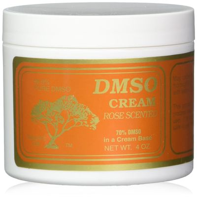 DMSO Cream Rose Scented, White