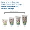 Dixie PerfecTouch Insulated Paper Hot Cup, 16oz, Coffee Haze Design, 50 Count view 4