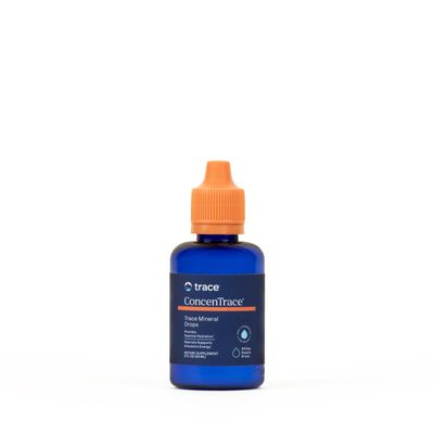 Trace Minerals ConcenTrace Trace Mineral Drops | Supports Energy, Digestion, Bone Health & Hydration, 70+ Ionic Trace Minerals w/ Magnesium, Chloride & Potassium | Keto, Vegan & Non-GMO | 24 Servings