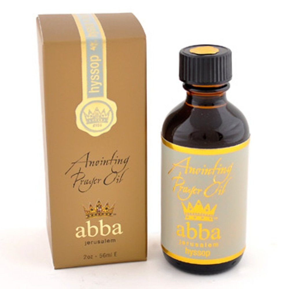 Anointing Oil Holy Fire Hyssop In Gift Box 2 oz
