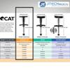 JTECH CAT Original Chiropractic Adjusting Tool, Handheld Spine Correction Tool and Back & Neck Massager, 20-45 lbs Max Average Force Range, Made in USA view 2