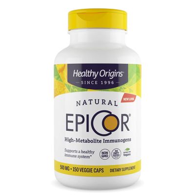Healthy Origins EpiCor 500 mg (Immune Support, Non-GMO, Gluten Free), 150 Veggie Capsules